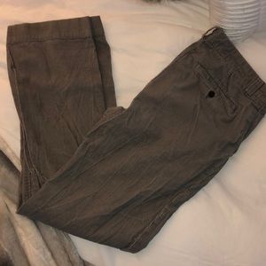Men’s Club Monaco Corduroy Flat Front Pants